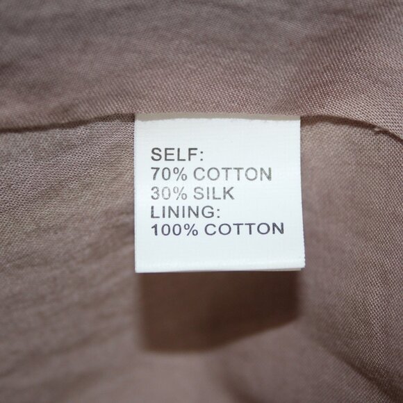 Tocca Dress Sz 4 Black Tan Ruffled Lined Fit Flare Cotton Silk Dress - Picture 11 of 16